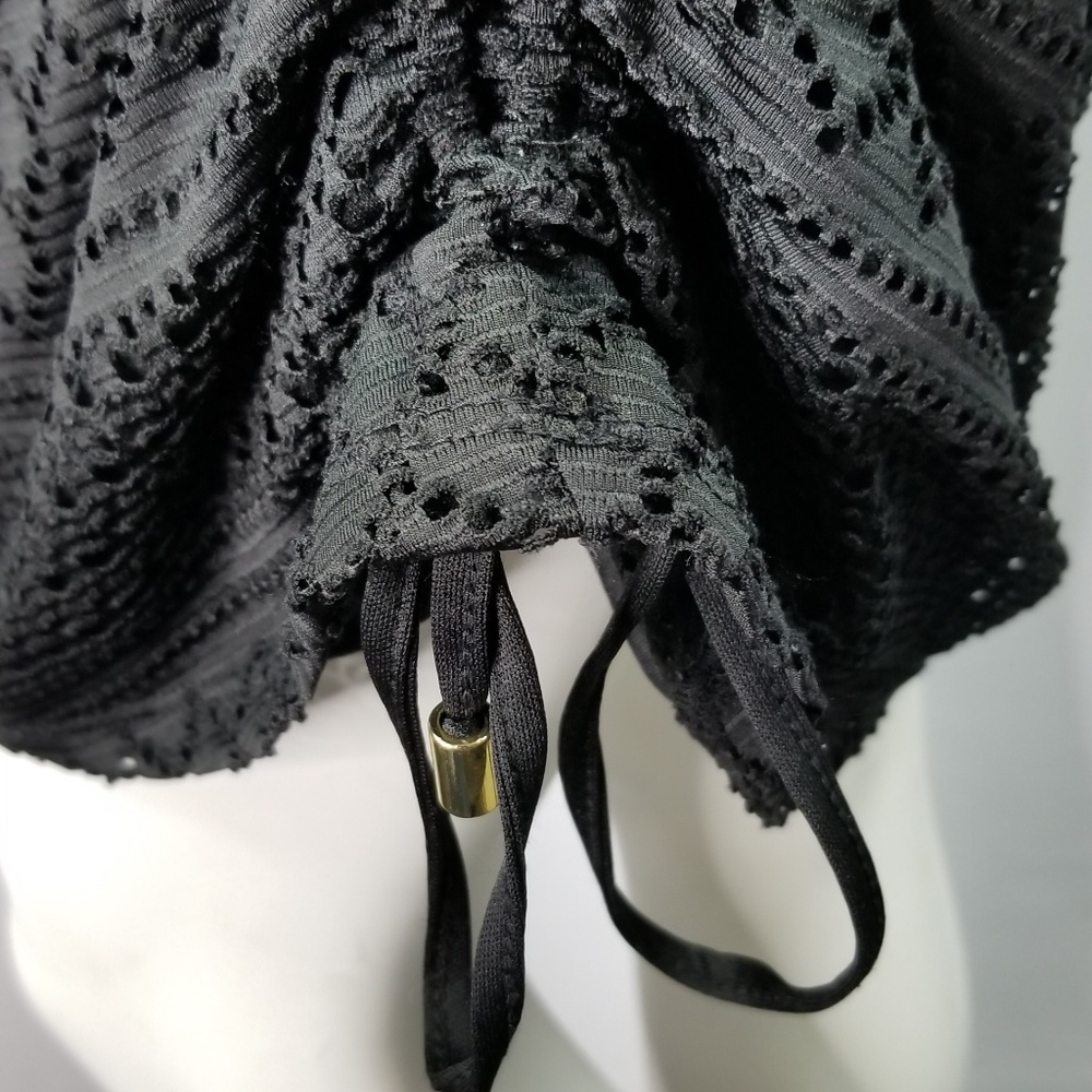 Guess Sassy Scoop Neck Black Lace Dress Size - Picture 5 of 7